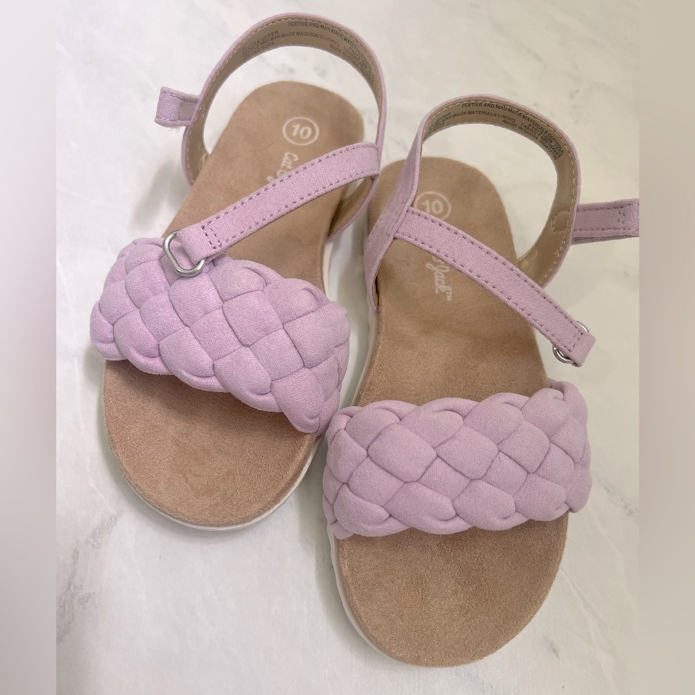 Lavender Cat & Jack Sandals